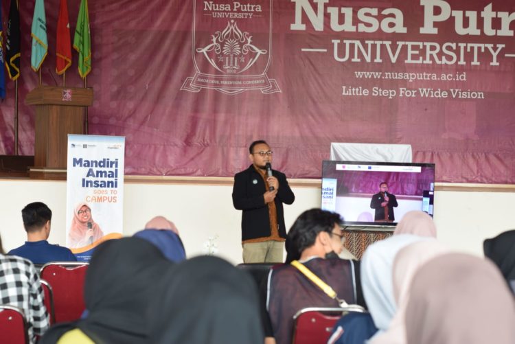 Training Visi Hidup Terbaik di Kampus Nusa Putra Sukabumi