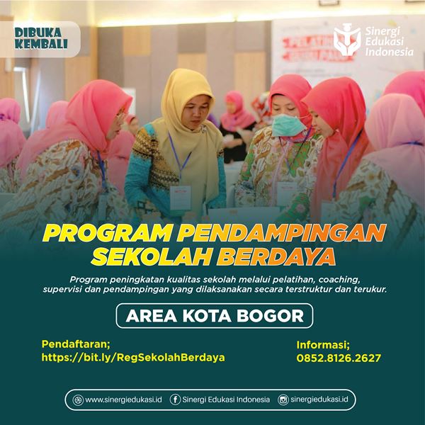 TELAH DIBUKA KEMBALI PROGRAM PENDAMPINGAN SEKOLAH BERDAYA AREA BOGOR