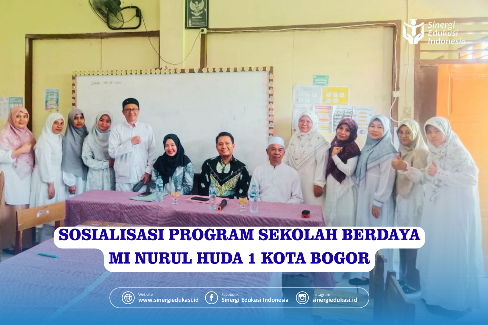 Memulai Transformasi: MI Nurul Huda 1 Kota Bogor Resmi Terpilih Menjadi Mitra Program Sekolah Berdaya 2025